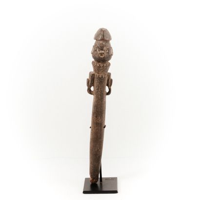 null FON- BENIN

Eschu Elegba small wooden sceptre for ceremonies to the god Legba...