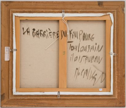 null Michel CALVET (né en 1956)

La Barrière, Faubourg Toulousain, Montauban

Huile...