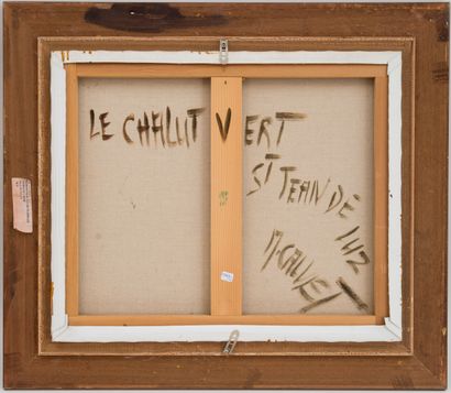 null Michel CALVET (né en 1956)

Le chalut vert

Huile sur toile signée en bas à...