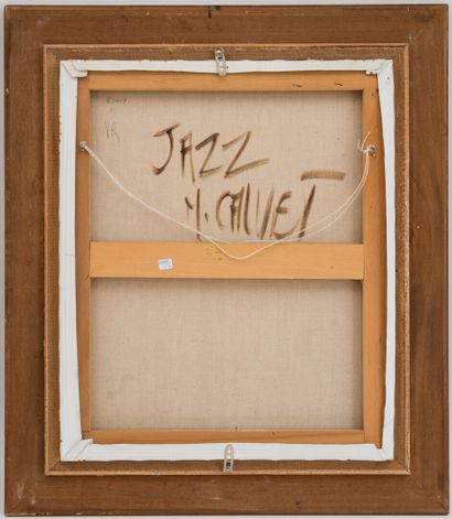 null Michel CALVET (né en 1956)

Jazz 

Huile sur toile signée en bas à droite

65...