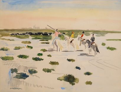 Yves BRAYER (1907 - 1990)

Promenade à cheval...