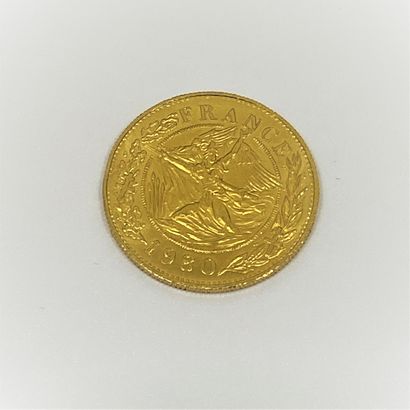 
Pièce en or Monnaie de Paris 999.9% 198...
