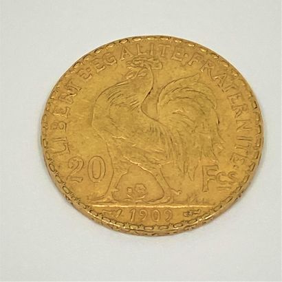 
Pièce de 20 fr en or 1909
