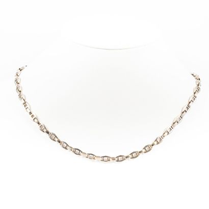 Collier or gris maille fantaisie 

Poids:...
