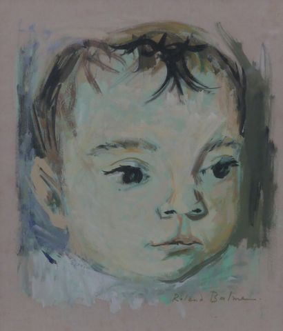 null Roland BALME (20th)

Portraits of a baby

Three inks and gouache on paper signed

19...