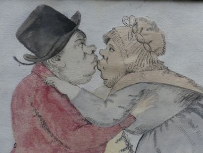 null FRENCH SCHOOL late 19th century

The kiss

Pastel and watercolour

30 x 24 ...