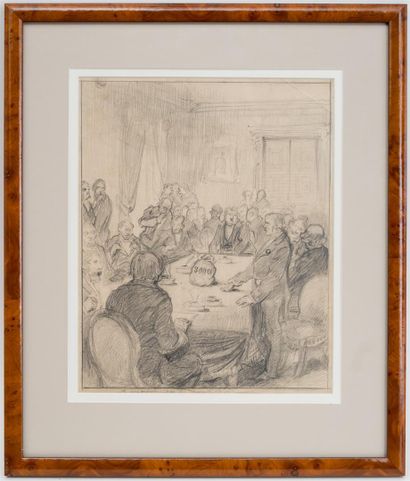 null FRENCH SCHOOL late 19th century

The financial scandal

Pencil drawing

View...