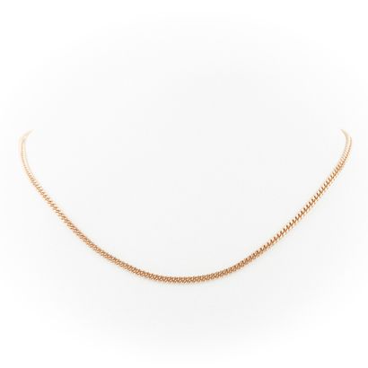 null Gold chain English mesh 

Weight: 16.1 g - L: 45 cm