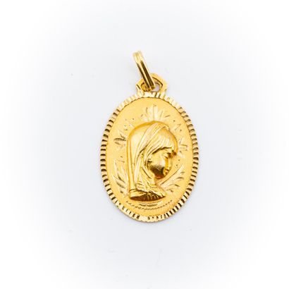 null 
Medal of the Holy Virgin in gold 




Weight: 3.4 g
