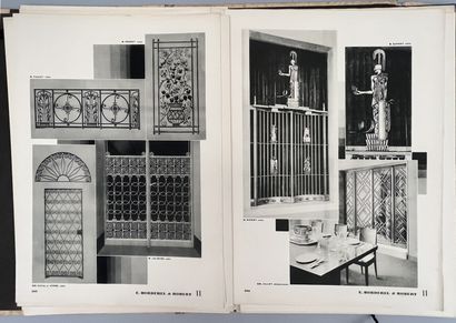 null [ARCHITECTURE]. BORDEREL (E.) & ROBERT. FERRONNERIE D'ART. P., Office d'Éditions...