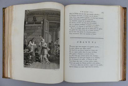 null BOILEAU DESPRÉAUX (Nicolas). OEUVRES. Paris, Crapelet, 1798. Grand in-4 veau...