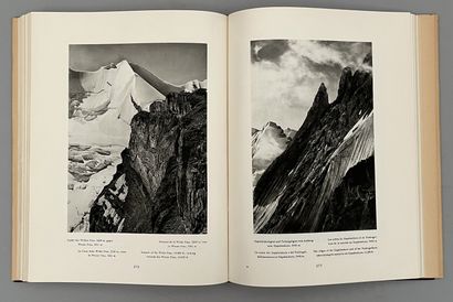 null [ALPES]. COPPIER (A.-Ch.). THE PORTRAITS OF THE MONT-BLANC. Chambéry, Dardel,...