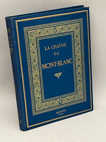 null [ALPES]. COPPIER (A.-Ch.). LES PORTRAITS DU MONT-BLANC. Chambéry, Dardel, 1924....