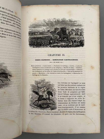 null [ALGÉRIE]. GALIBERT (L.). L'ALGÉRIE ANCIENNE ET MODERNE depuis les premiers...