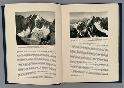 null [ALPES]. COPPIER (A.-Ch.). THE PORTRAITS OF THE MONT-BLANC. Chambéry, Dardel,...
