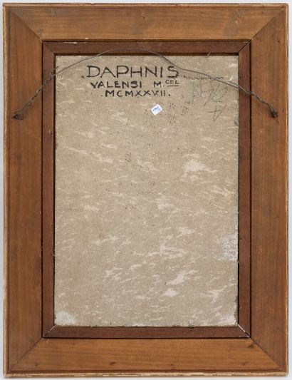 null Marcel VALENSI (XX)

Daphnis

Oil on fiber cement panel

60 x 40 cm