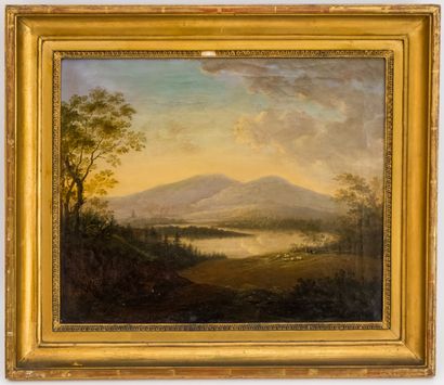 null FRENCH SCHOOL 19th century

Landscapes

Two oil on canvas

36 x 45 cm (rest...