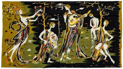 null Christian ROYER (XXth)

The musicians

Printed canvas (limited edition of 50...