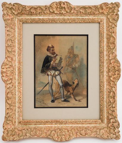 null Jean-Achille BLAIRSY (Toulouse ? - Toulouse, 1878)

Le duc, la lettre, le chien...