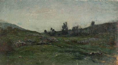 Louis Hilaire CARRAND (1821-1899)

Landscape

Oil...