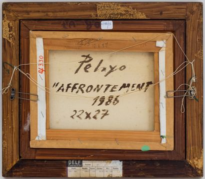 null Orlando PELAYO ENTRIALGO (1920-1990)

Confrontation,1986

1986

26 x 27 cm