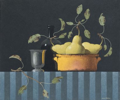 null Nicolas WATTINE (born in 1946) 

The pears

Oil on canvas signed lower right

46...