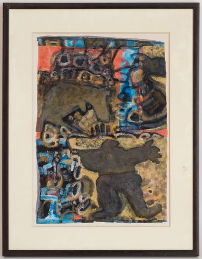 null Kenneth Martin SNODGRASS (1934-2000)

Untitled

Mixed media and collage on paper...