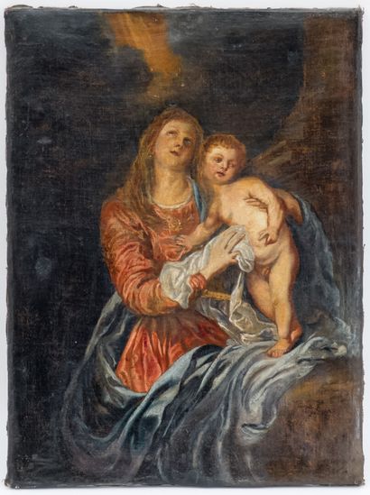 null ITALIAN SCHOOL, 18th century

Virgin and Child

Oil on canvas

57 x 42 cm