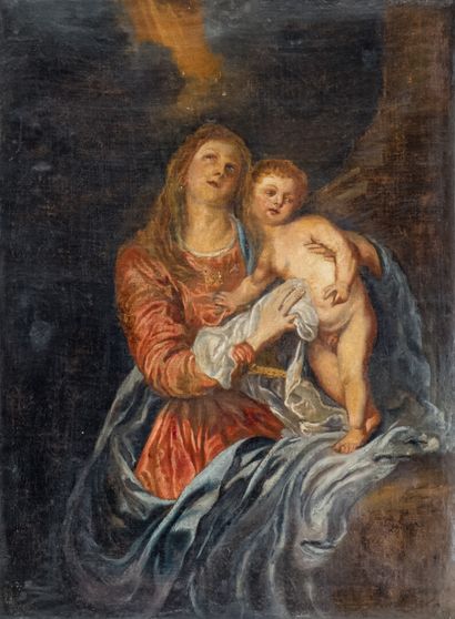 null ITALIAN SCHOOL, 18th century

Virgin and Child

Oil on canvas

57 x 42 cm