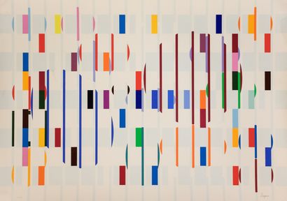Yaacov AGAM (1928)

Abstract composition

Lithograph...