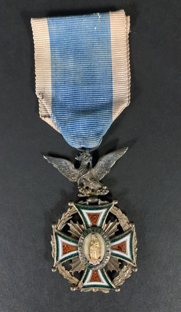 Médaille de l'ordre de Notre-Dame de Guadalupe...
