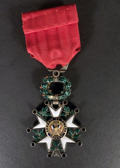 null Belle étoile de Chevalier de la Légion d'Honneur type IIIème République. Très...