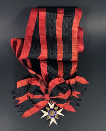 Ruban de Grand-Croix de l'ordre de Saint-Sylvestre...