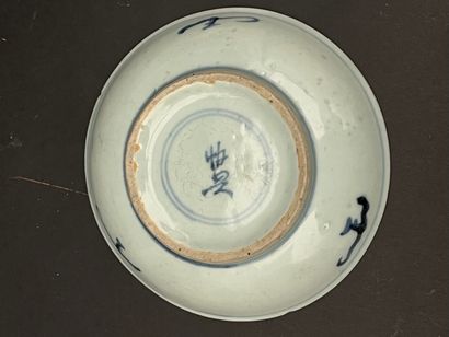 null Suite de huit coupes en porcelaine blanc-bleu.

Vietnam

(la plupart accide...