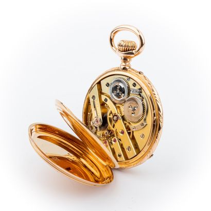 null Double gold case pocket watch 

Gross weight : 86.5 g - without guarantee of...