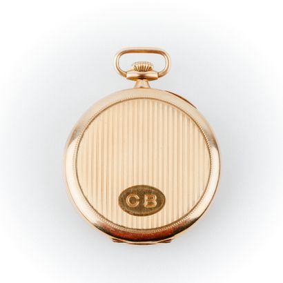 null Double gold case pocket watch 

Gross weight : 50.2 g -Without guarantee of...