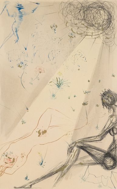 null Salvador DALI (1904 - 1989)

The shepherd (Suite from the Song of Songs)

Lithograph...