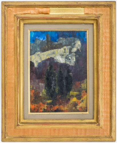 null Tony AGOSTINI (1916-1990)

Trees

Oil on canvas signed lower left

27 x 19 ...
