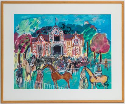 null Maurice EMPI (1933)

The paddock

Gouache on paper, signed lower right

48 x...