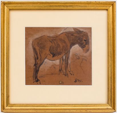 null Henri DELUERMOZ (1876-1943)

Donkey

Watercolor signed in the lower middle

18...