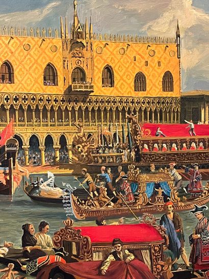 null ECOLE FRANCAISE XXe

Vue de Venise 

Huile sur toile

84 x120 cm