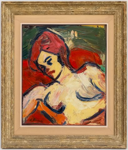 null Antoine FERRARI (1910 - 1995)

Portrait de femme

Huile sur toile signée en...