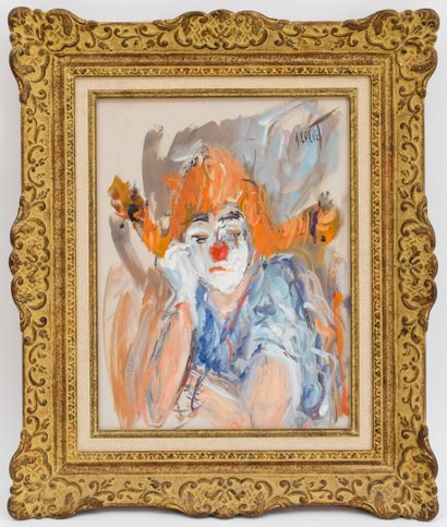 null Michel CALVET (1956)

Clown

Gouache sur papier

32 x 26 cm