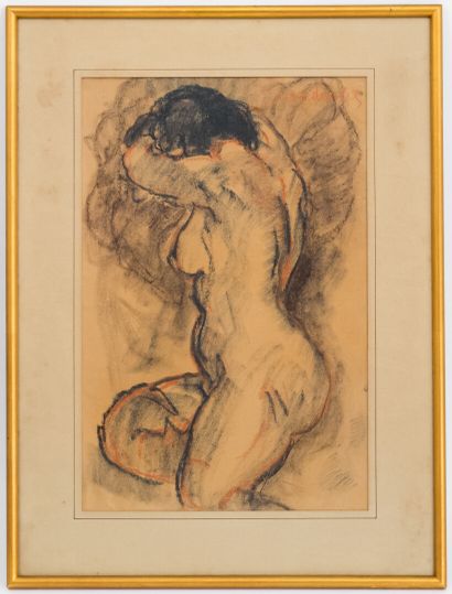 null Pierre COMBET-DESCOMBES (1885-1966)

Nude

Charcoal and pastel on paper signed...