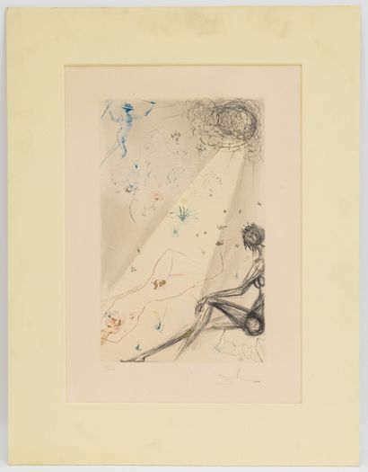 null Salvador DALI (1904 - 1989)

The shepherd (Suite from the Song of Songs)

Lithograph...