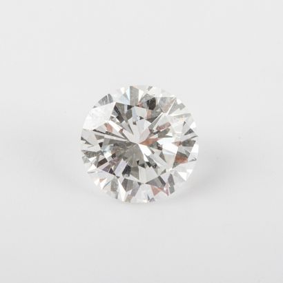 null Diamant taille brillant, 1.28 carat, couleur F, pureté VVS2, fluorescence faible...
