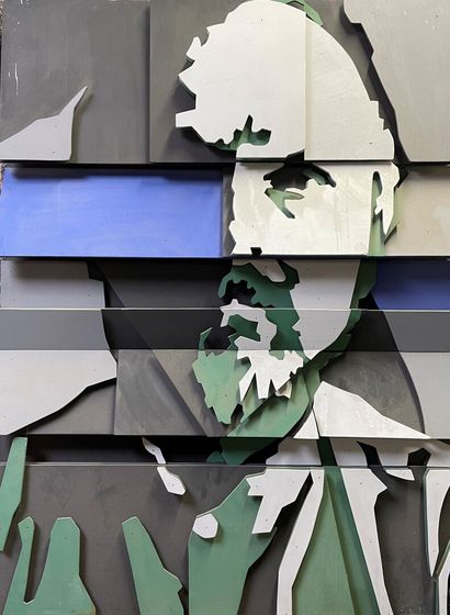 null Philippe Carré (1930)

Self-portrait

Acrylic on cut-out panels

123 x 92 cm.

(small...