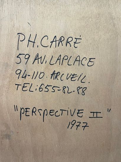 null Philippe Carré (1930)

Perspective II, 1977

Au centre acrylique sur panneaux,...