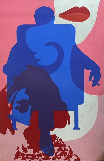 null 
Philippe Carré (1930)




Man-woman




Acrylic on panel




153 x 100 cm....