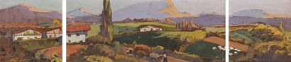 
Yvon MASSE (1892-1957)





The Basque countryside





Three...